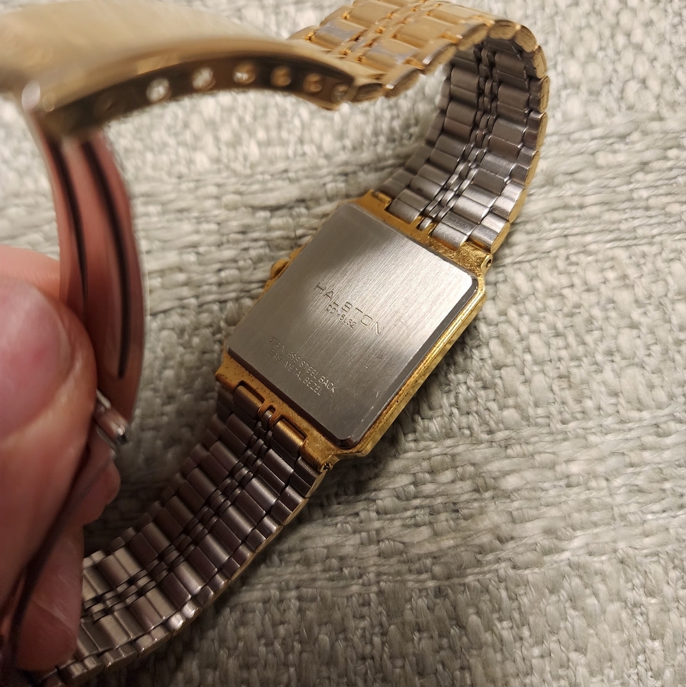 Halston Gold Quartz Watch - Picture 6 of 7